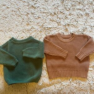 Bundle of 2, 12 month sweaters